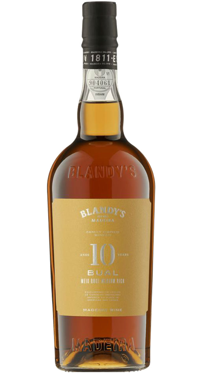 Blandy’s Bual Madeira 10 YO i cygara o pełnej mocy