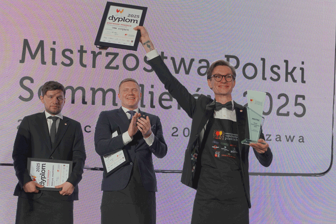 Jan Knąber wygrał XXIV Mistrzostwa Polski Sommelierów
