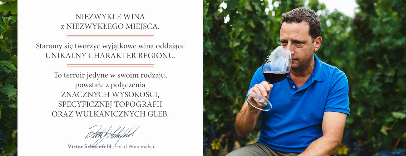 Winemaker Victor Schoenfeld