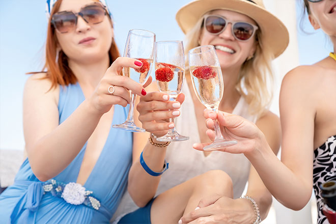 Koktajle z prosecco na lato