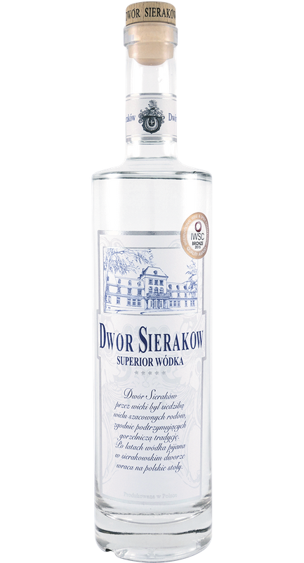 Zestaw 6 wódek - Dwór Sieraków Superior