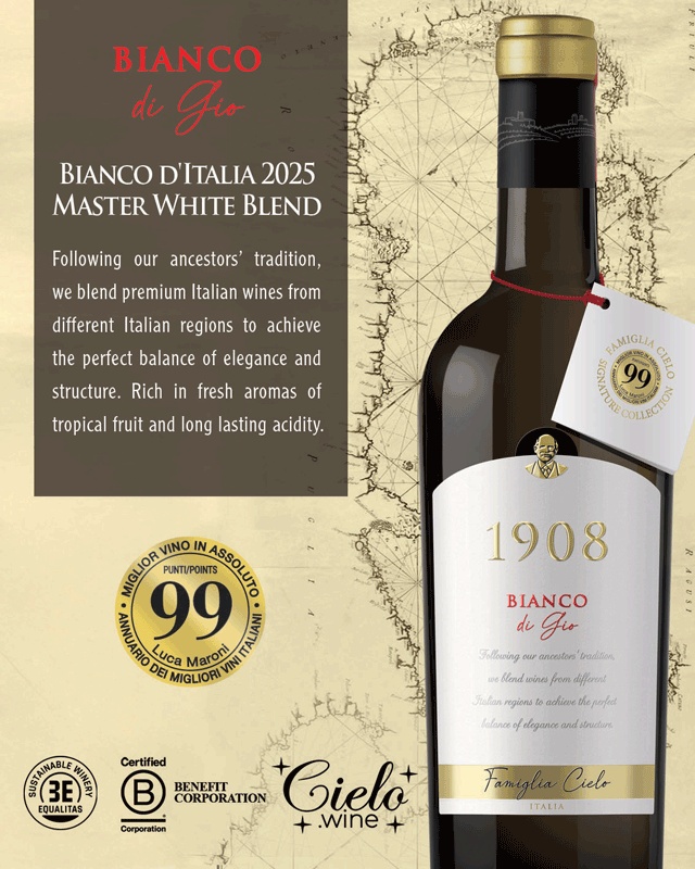 Zestaw prezentowy – 1908 Bianco di Gio + korkociąg