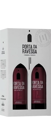 Zestaw portugalskich win Porta da Ravessa w pudełku prezentowym