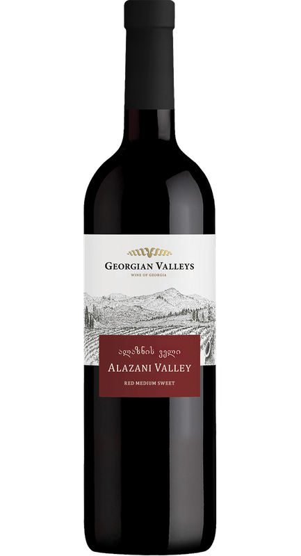 Georgian Valleys Alazani Valley Red Semi Sweet