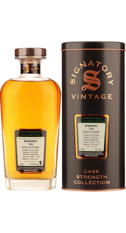 Benrinnes 1996 26 YO Cask Strength Collection Single Malt Scotch Whisky