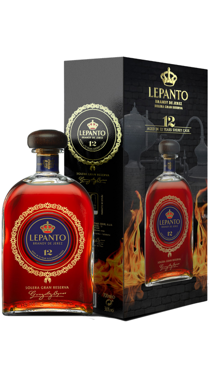 Lepanto Brandy de Jerez 12 Solera Gran Reserva 