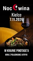 Noc Wina: W krainie Pinotage - Kielce 07.11.2026 (19:00)