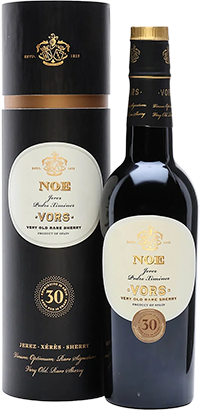 Sherry Noé Pedro Ximénez VORS 30 YO w tubie