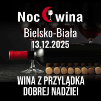 Noc Wina: Wina z Przylądka Dobrej Nadziei - Bielsko-Biała 13.12.2025 (19:00)