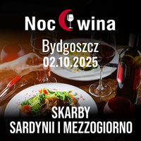 Noc Wina: Skarby Sardynii i Mezzogiorno - Bydgoszcz 02.10.2025 (19:00)