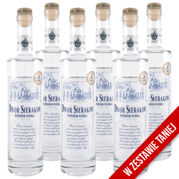 Zestaw 6 wódek - Dwór Sieraków Superior