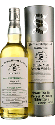 Secret Orkney 2009 Single Malt Scotch Whisky