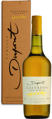 Calvados Hors d'Age w pudełku