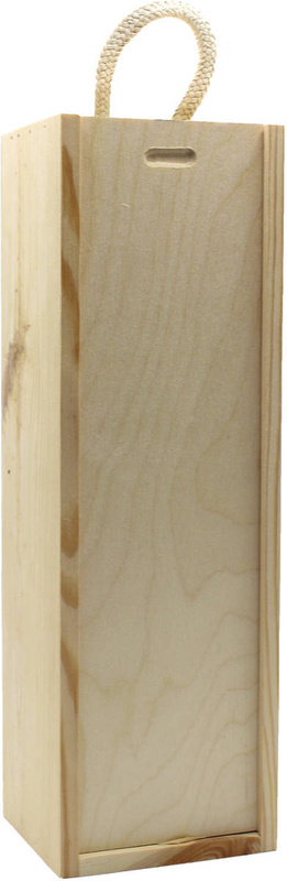 Zasuwana skrzynka na wino - pojedyncza