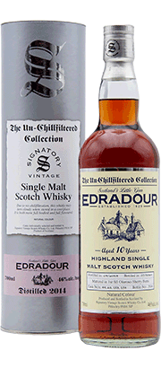 Edradour 2014 10 YO Highland Single Malt Scotch Whisky
