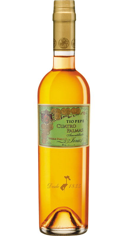 Tio Pepe Cuatro Palmas Amontillado 0.5 l 