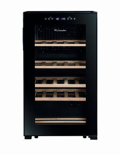 La Sommeliere Chłodziarka do wina dwustrefowa SLS32DZBLACK - 32 butelki