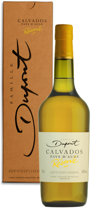 Famille Dupont Calvados Réserve w pudełku