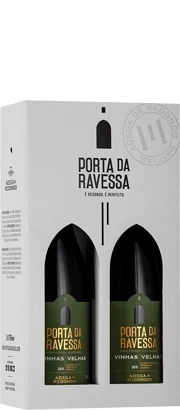Zestaw portugalskich win Porta da Ravessa Vinhas Velhas w pudełku prezentowym