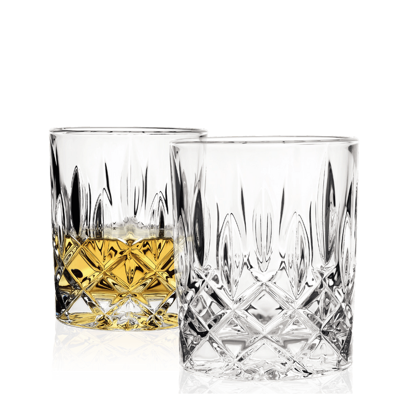 Kryształowe 4 szklanki do whisky - kolekcja Klubu Domu Wina