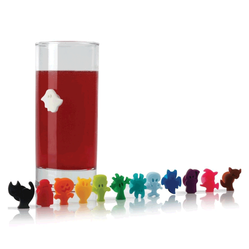 Znaczniki na kieliszki Creepy Creatures