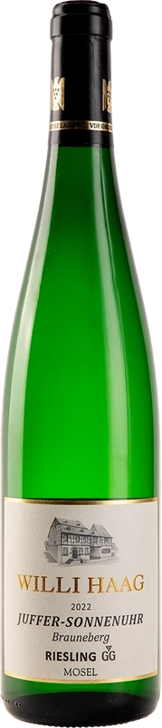 Willi Haag Juffer-Sonnenuhr Brauneberg Riesling GG VDP.GROSSE LAGE