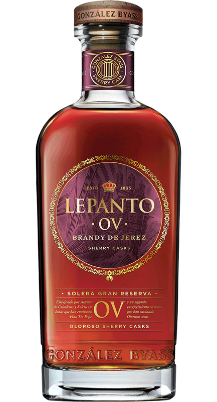Lepanto Brandy de Jerez Oloroso Viejo Solera Gran Reserva