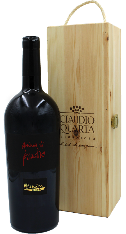 Anima di Primitivo – butelka 1,5 l w drewnianej skrzynce