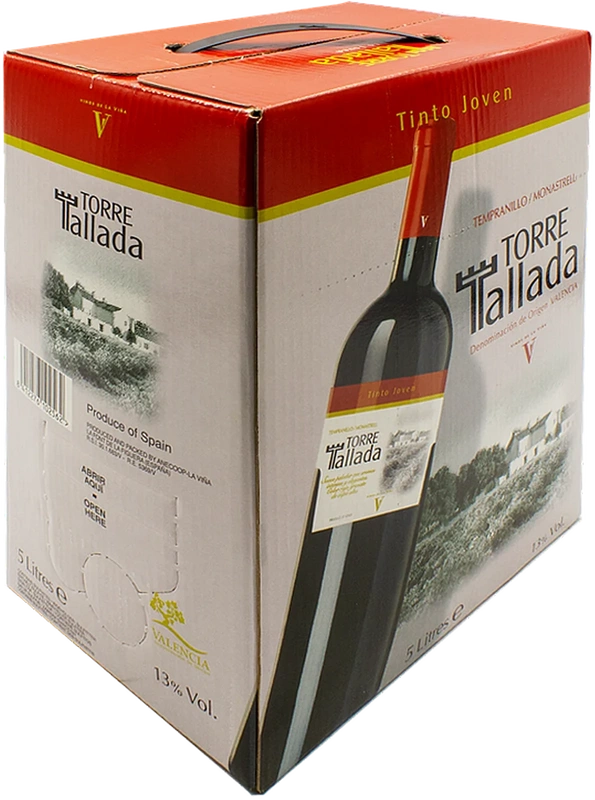 Torre Tallada Tinto BIB 5 l