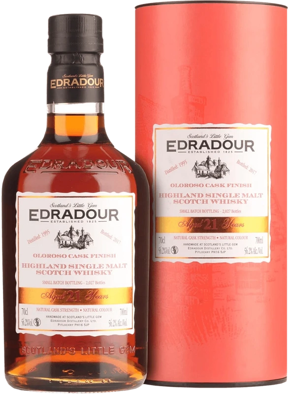 Edradour 21 YO Highland Single Malt Scotch Whisky