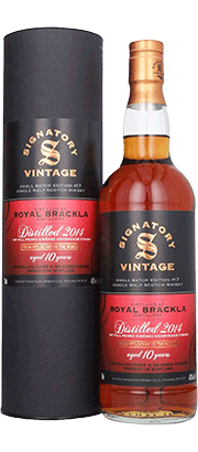Royal Brackla 2014 10 YO Small Batch Edition # 17 Single Malt Scotch Whisky