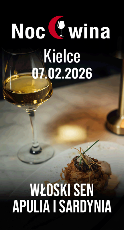 Noc Wina: Włoski sen - Apulia i Sardynia - Kielce 07.02.2026 (19:00)