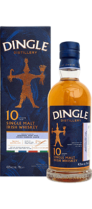 Dingle 10 YO Single Malt Irish Whiskey w opakowaniu