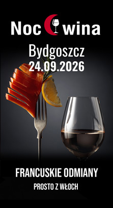 Noc Wina: Francuskie odmiany prosto z Włoch - Bydgoszcz 24.09.2026 (19:00)