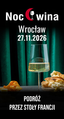 Noc Wina: Podróż przez stoły Francji - Wrocław 27.11.2026 (19:00)