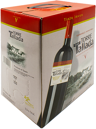 Torre Tallada Tinto BIB 5 l