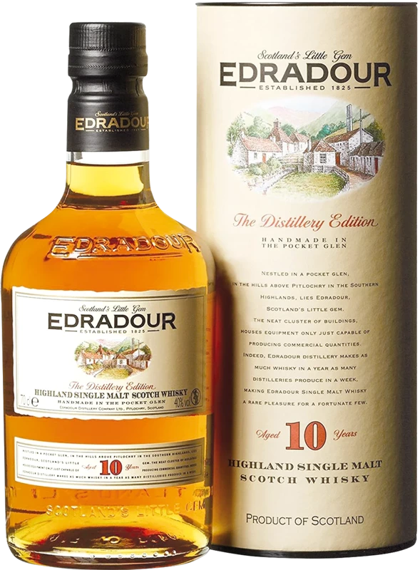 Edradour 10 Years Old Highland Single Malt Scotch Whisky