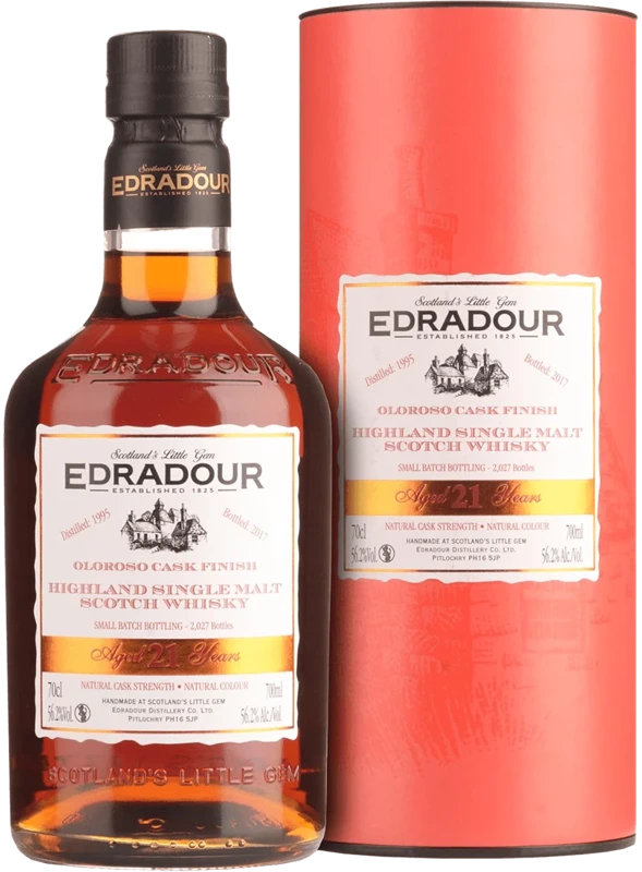 Edradour 21 YO Highland Single Malt Scotch Whisky