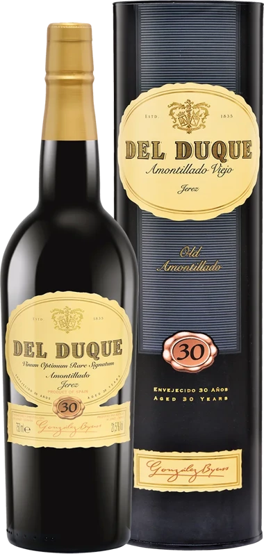 Sherry Del Duque Amontillado VORS 30 YO w tubie