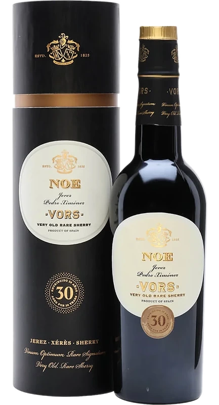 Sherry Noé Pedro Ximénez VORS 30 YO w tubie